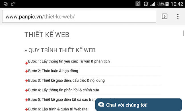 thiet ke web mobile