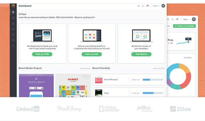 template email marketing