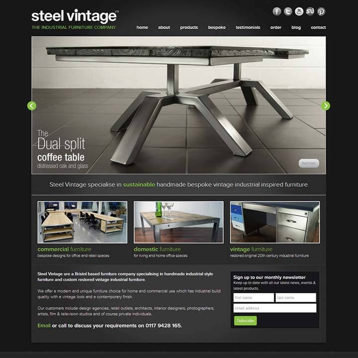 làm website công ty sắt thép