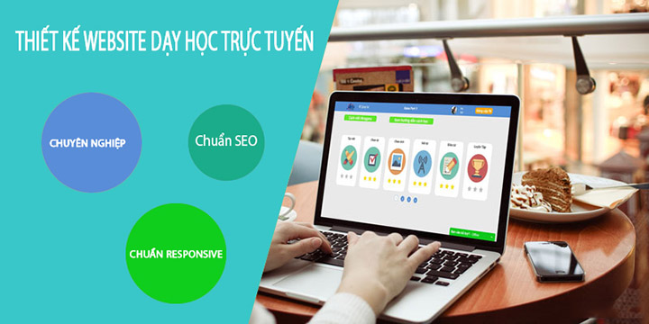 làm website dạy học trực tuyến