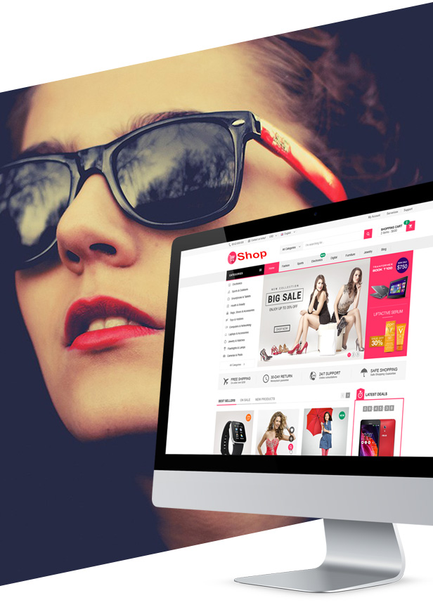 thiết kế website shop bán hàng online