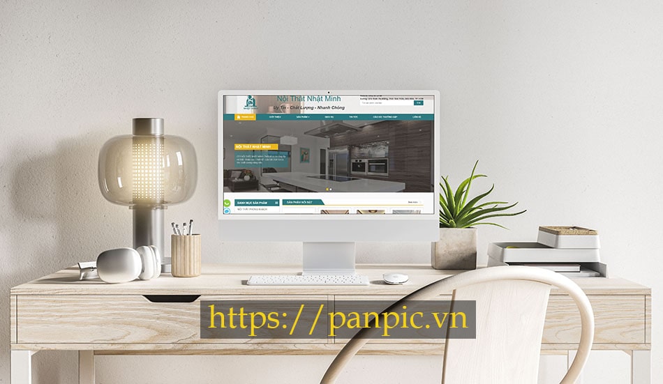 Panpic thiết kế web nội thất