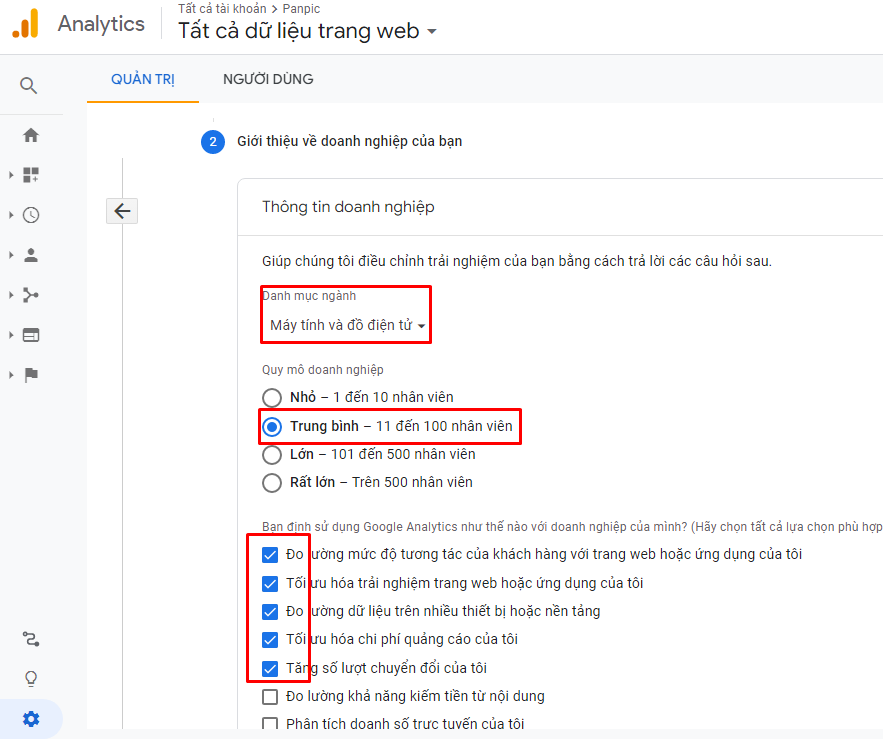 Google Analytics 4 cách đăng ký mới