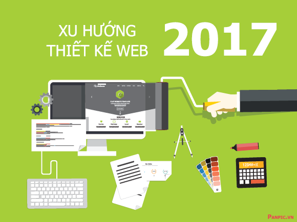 Xu hướng thiết kế web 2017