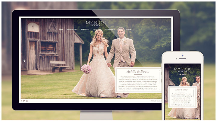 Làm website dịch vụ chụp ảnh cưới ấn tượng chuyên nghiệp