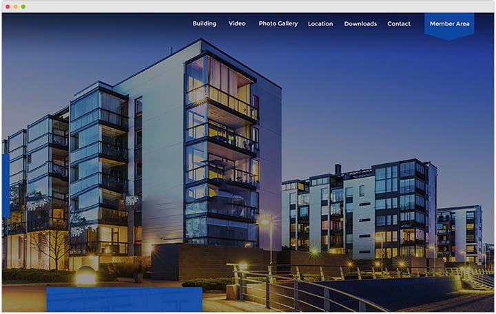Thiết kế web công ty địa ốc | Thiết kế web Panpic