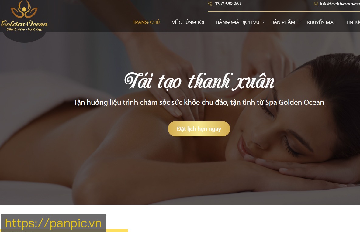 Video thiết kế website thẩm mỹ làm đẹp spa