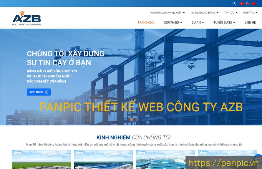 Thiết kế web công ty