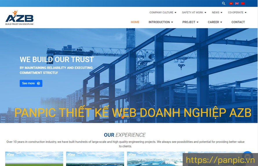 Thiết kế web doanh nghiệp