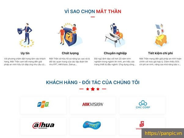 Website doanh nghiệp dịch vụ công nghệ