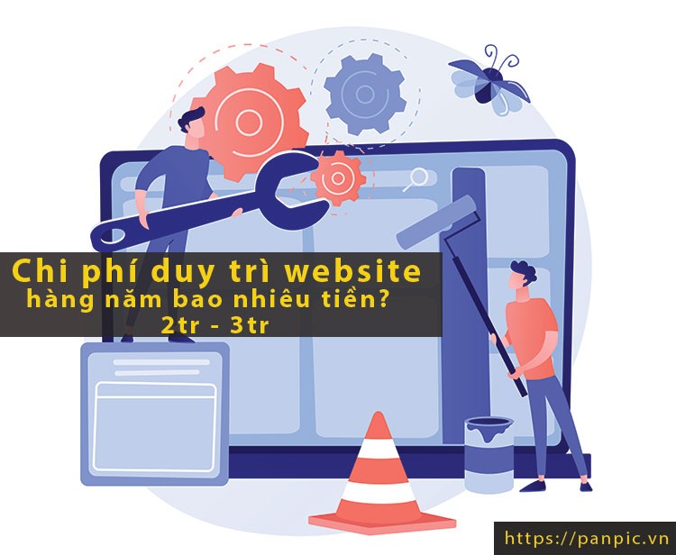 Chi phí duy trì một website một năm hết bao nhiêu tiền?