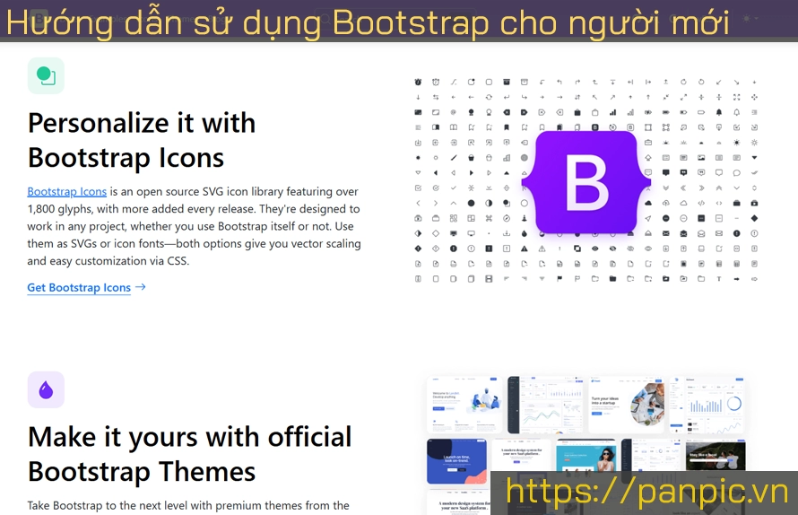 Hướng dẫn sử dụng Bootstrap cho người mới