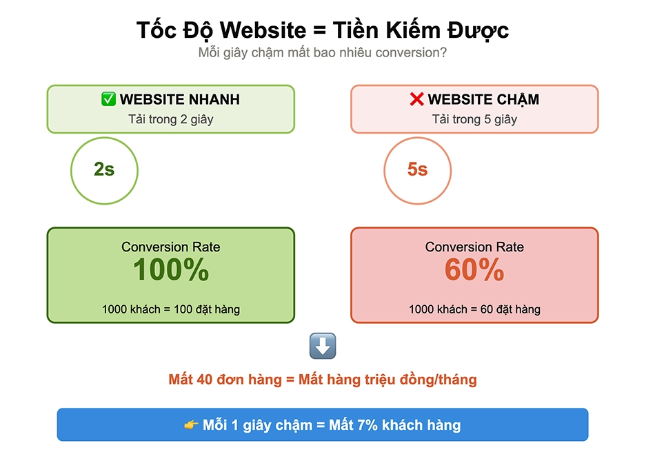 Tại Sao Website Chạy Chậm? 7 Nguyên Nhân Phổ Biến Mà Bạn Cần Biết