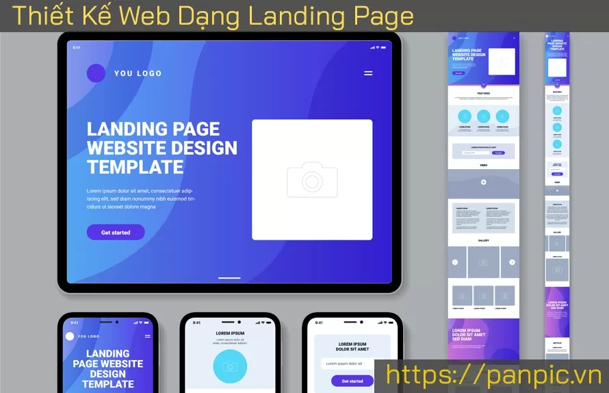 Thiết Kế Web Dạng Landing Page